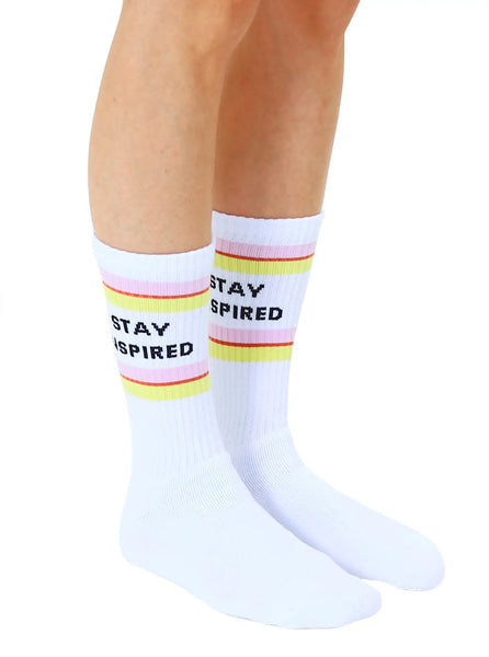 Stay Inspired Socks