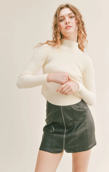 Bakery Ribbed Sweater Top