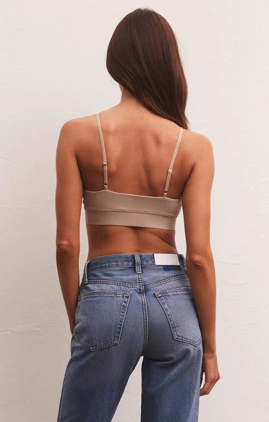 Z Supply Kendra Smooth Bralette Taupe