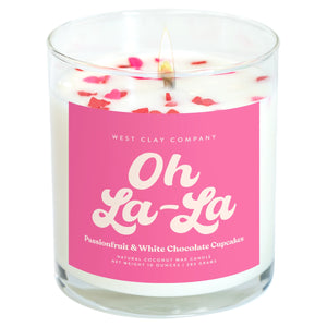 Oh La La Valentine Candle