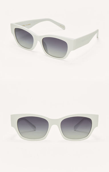 White Road Trip Sunglasses