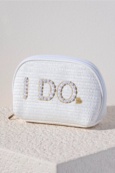 Bridal I Do Cosmetic Pouch