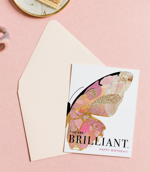 You Are Brilliant Birthday Card