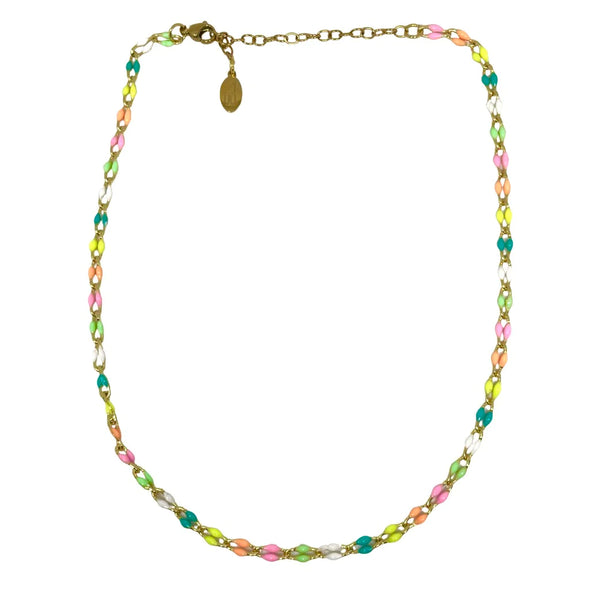 Paulina Colorful Choker Necklace