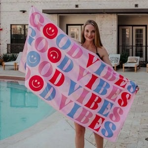 Good Vibes Quick Dry Towel