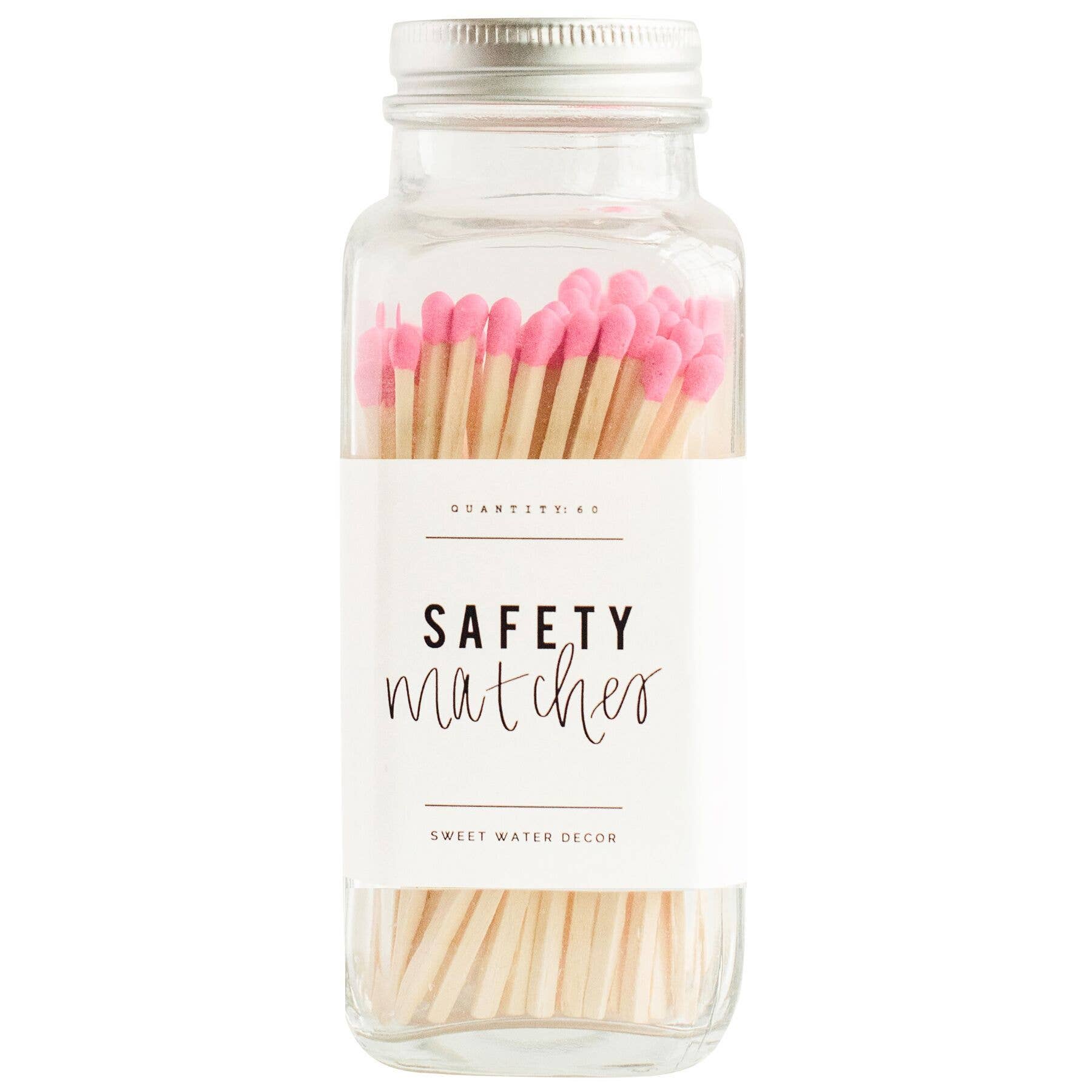 Bright Pink Safety Matches