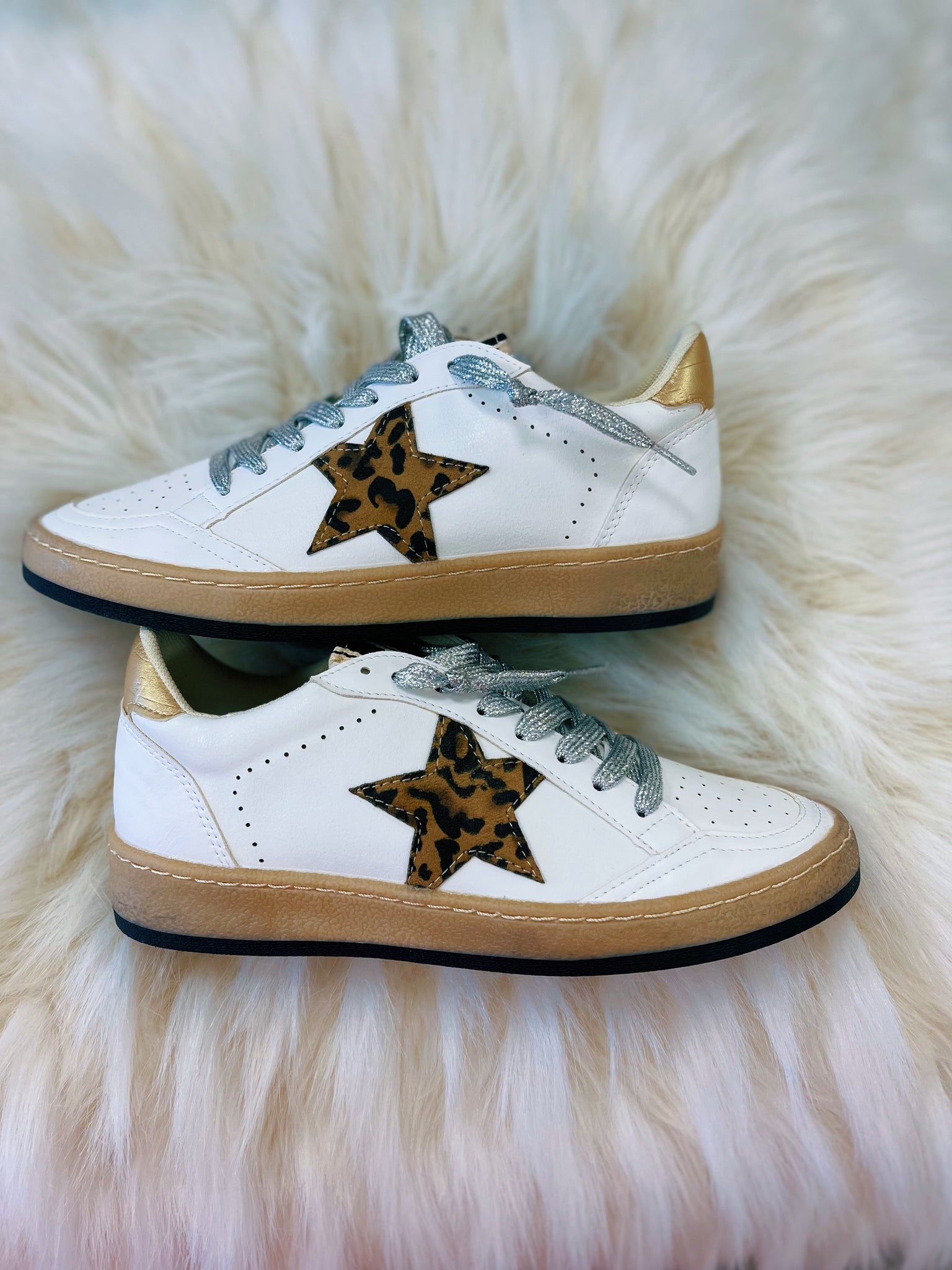 Leopard Star Sneaker