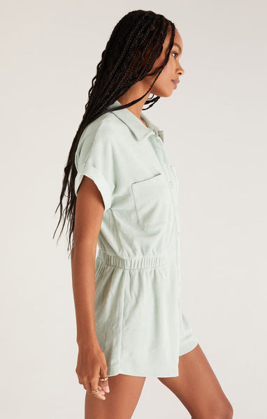 Z Supply Terry Cloth Romper